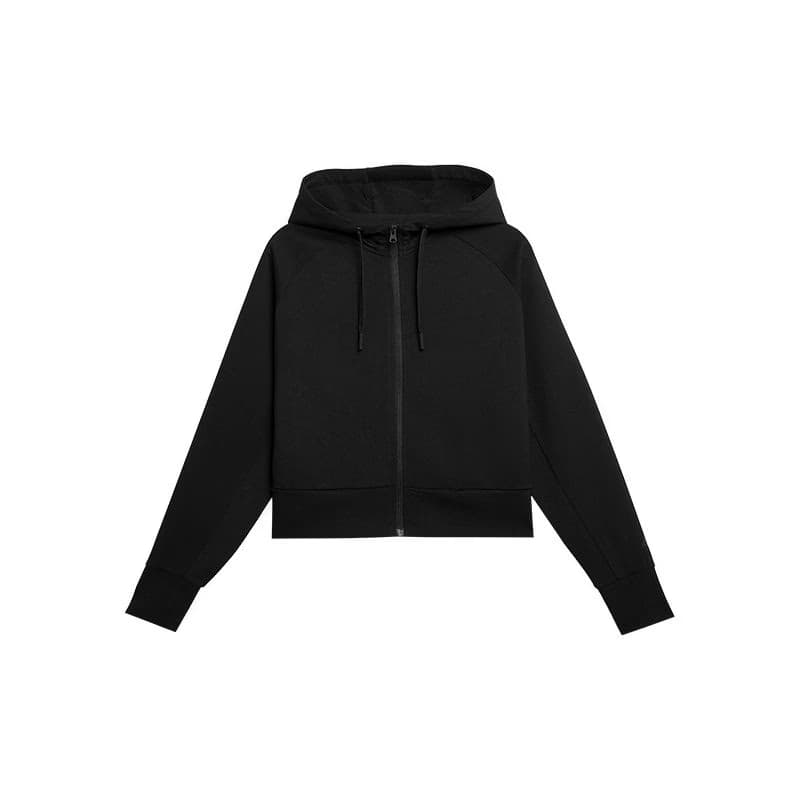Dámska mikina so zipsom 4F SWEATSHIRT F536-20S-DEEP BLACK 4
