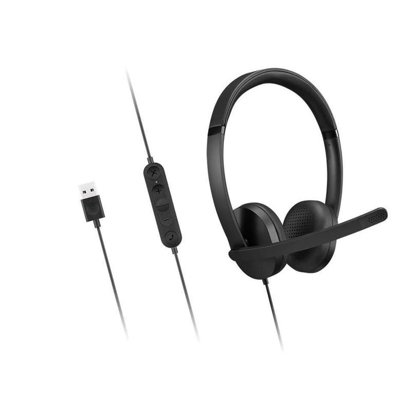 LENOVO slúchadlá USB-A Wired Stereo Headset Gen 2