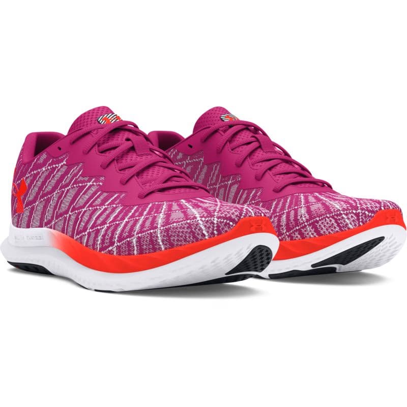 Dámska bežecká obuv UNDER ARMOUR UA W Charged Breeze 2 astro pink phoenix fire phoenix fire 5