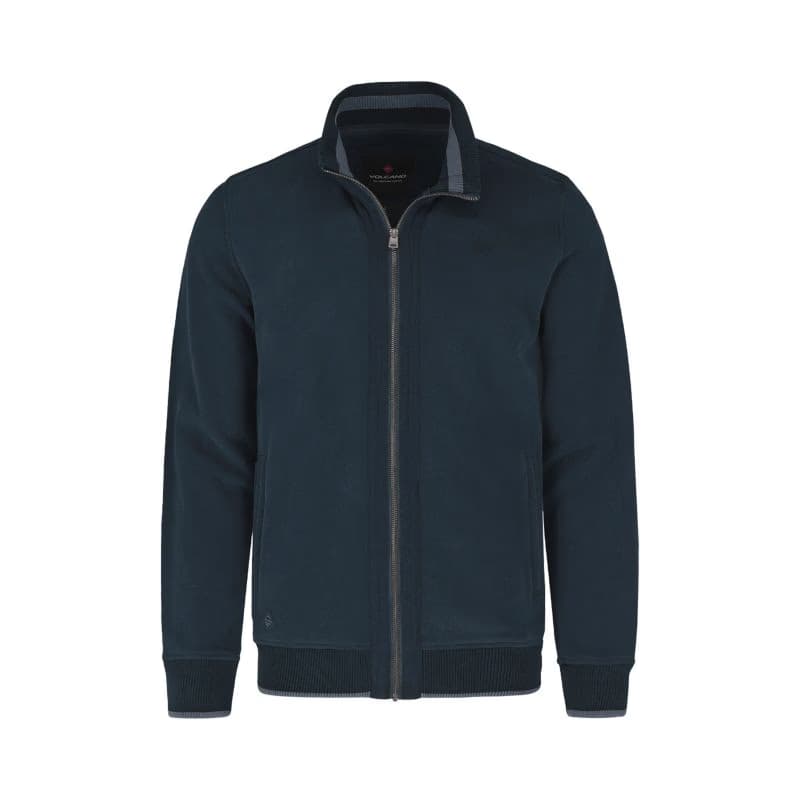 Pánska mikina so zipsom VOLCANO B-LED-600-NAVY 5