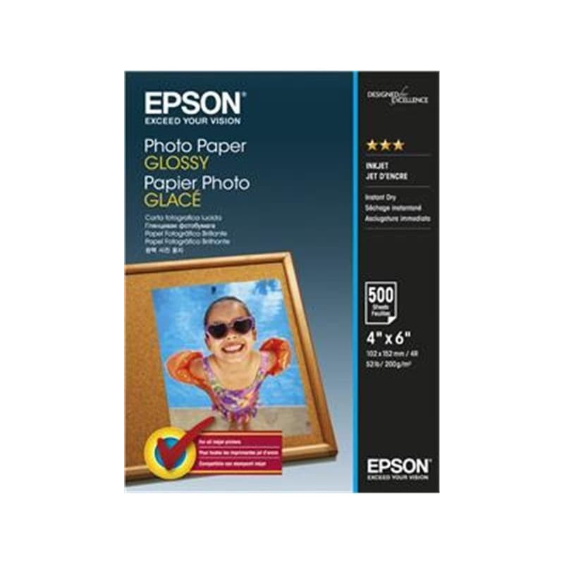 EPSON paper 10x15 - 200g/m2 - 500 listov - foto papier glossy 1