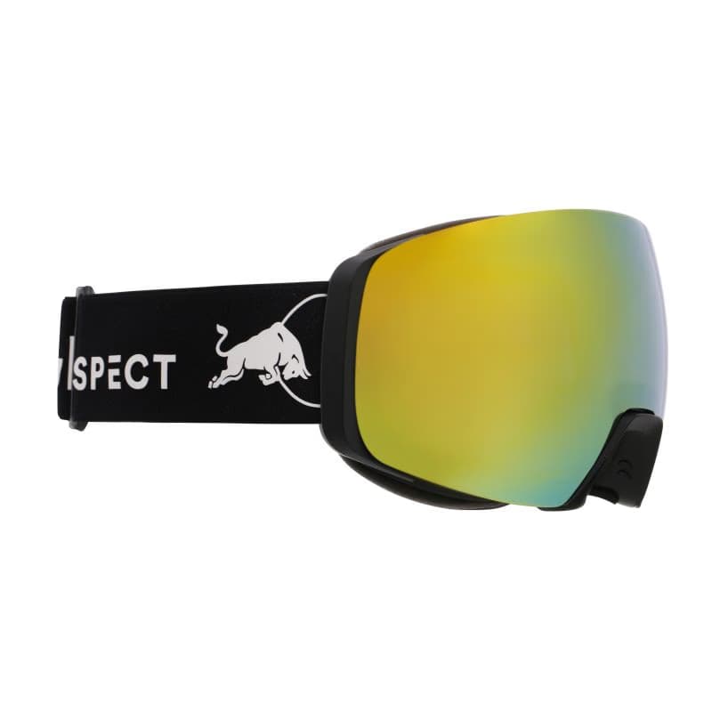 Lyžiarske okuliare RED BULL SPECT JON 03YE2, black smoke with yellow mirror 2