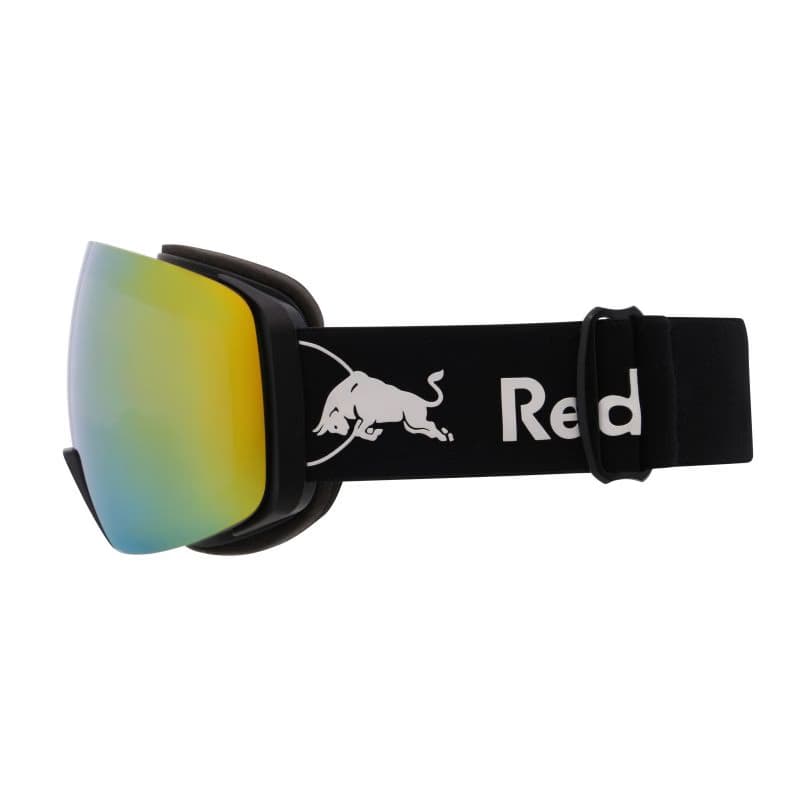 Lyžiarske okuliare RED BULL SPECT JON 03YE2, black smoke with yellow mirror 3