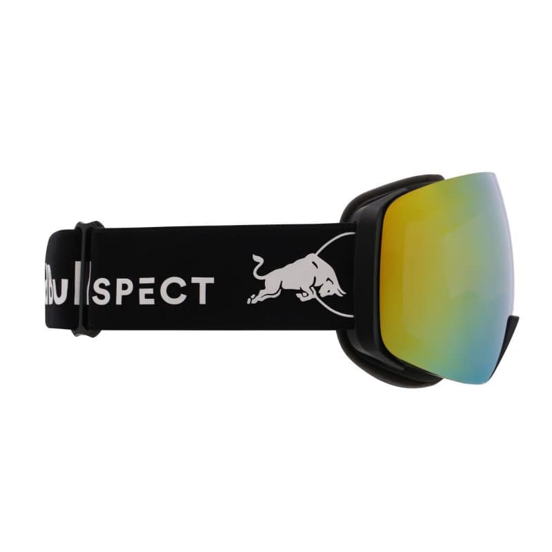 Lyžiarske okuliare RED BULL SPECT JON 03YE2, black smoke with yellow mirror 4