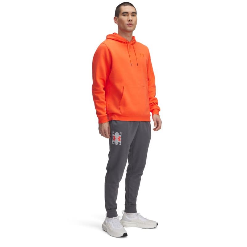 Pánske tepláky UNDER ARMOUR UA Rival Terry Logo JoggerQ2-GRY 3