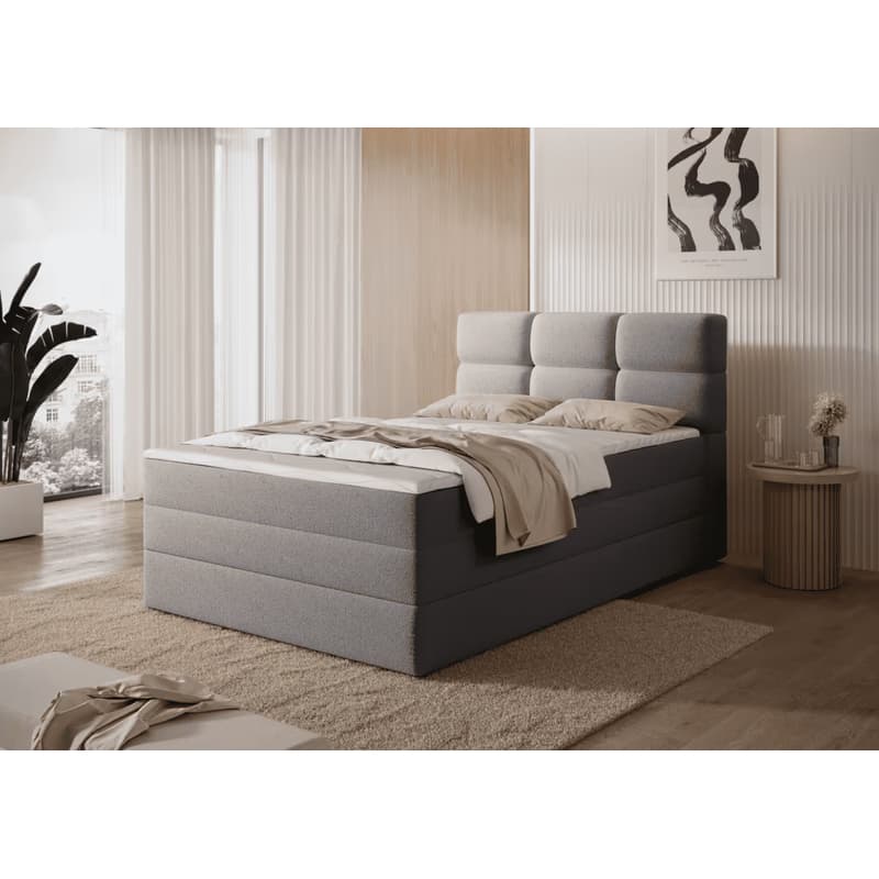 ArtElta Jednolôžková posteľ KASPED Boxspring | 140 x 200 cm Farba: Paolli 04 2