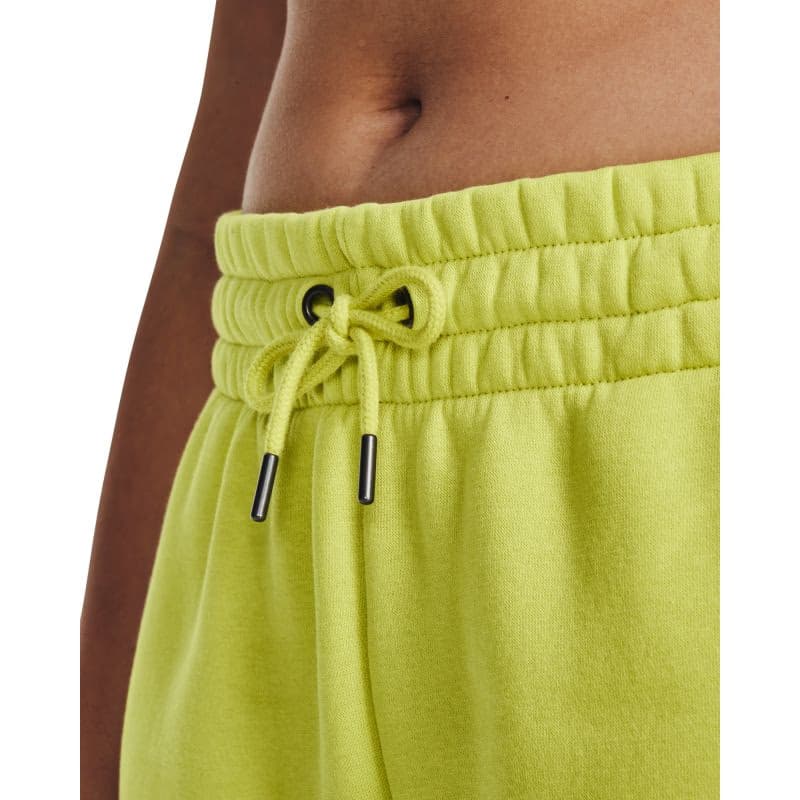 Dámske tepláky UNDER ARMOUR Essential Fleece Joggers-YLW 3