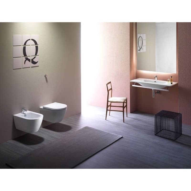 GSI - PURA bidet závesný 36x50cm, biela ExtraGlaze 8864111 2