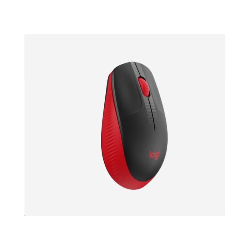 Logitech Wireless Mouse M190 Full-Size, red 2