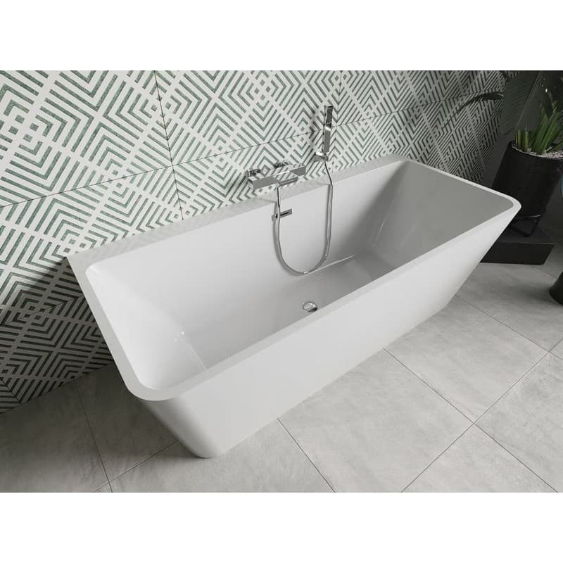 MEXEN - Volta voľne stojaca vaňa 170 x 75 cm biela bez krytu prepadu a zátky 51131707500-SS 4