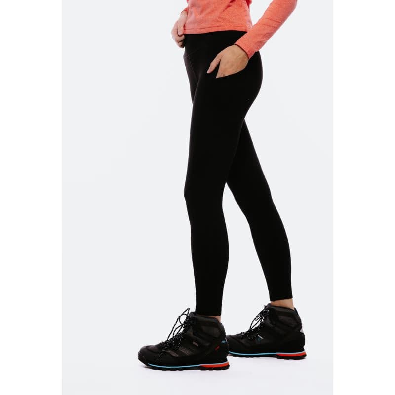Dámske turistické zateplené legíny EVERETT RUNNA II black 3