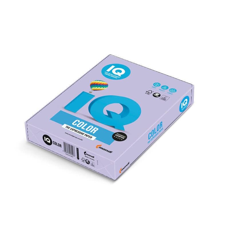 Papier xerografický IQ A4/80g 500 listov levanduľový LA12 1