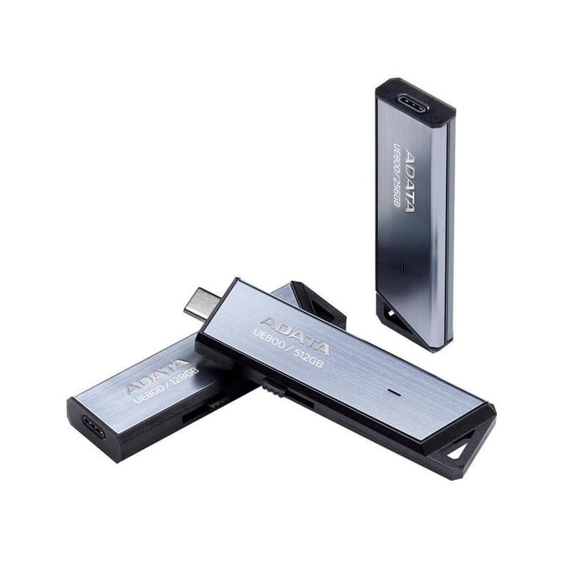 ADATA Flash Disk 1TB UE800, USB 3.2 USB-C, Elite drive, sivá 3