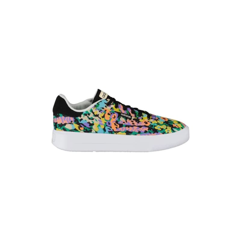 Dámska rekreačná obuv ADIDAS Court Platform CLN core black cloud white 1