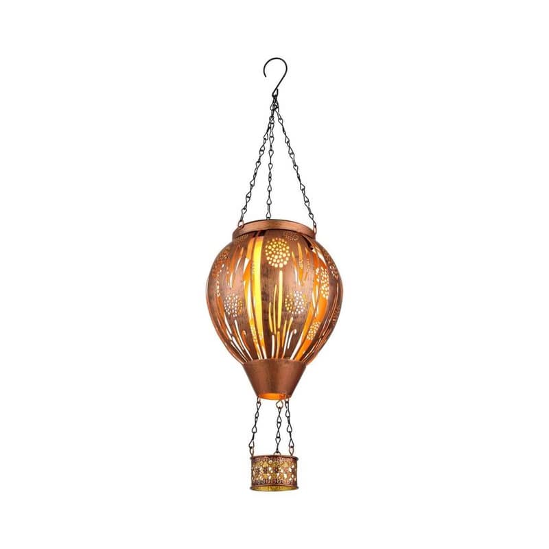 Globo 36140 - LED Závesná solárna dekorácia 12xLED/0,02W/3V IP44 lietajúci balón 36140