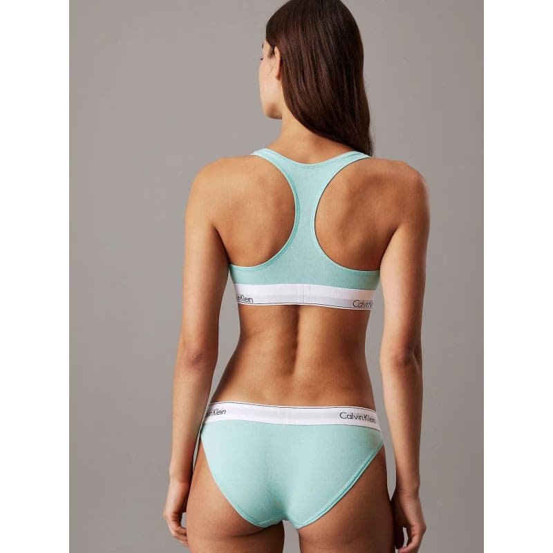 Dámska podprsenka CALVIN KLEIN UNLINED BRALETTE-Beau Blue 3