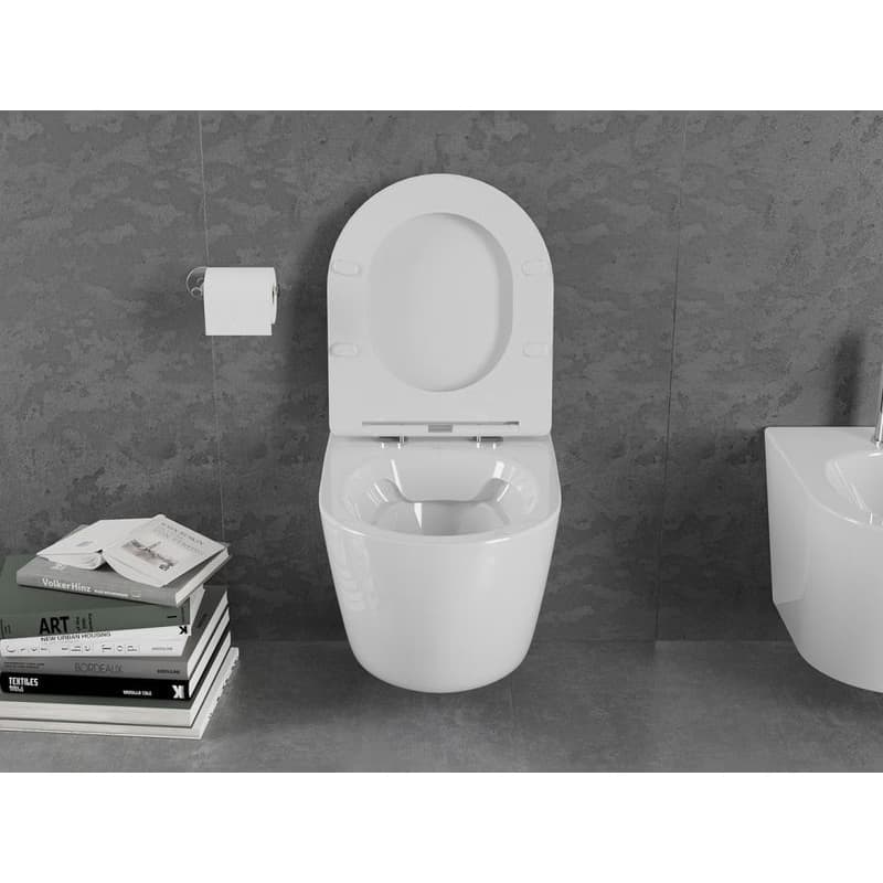 MEXEN - Lena Závesná WC misa bez sedátka, biela 3322XX00 4