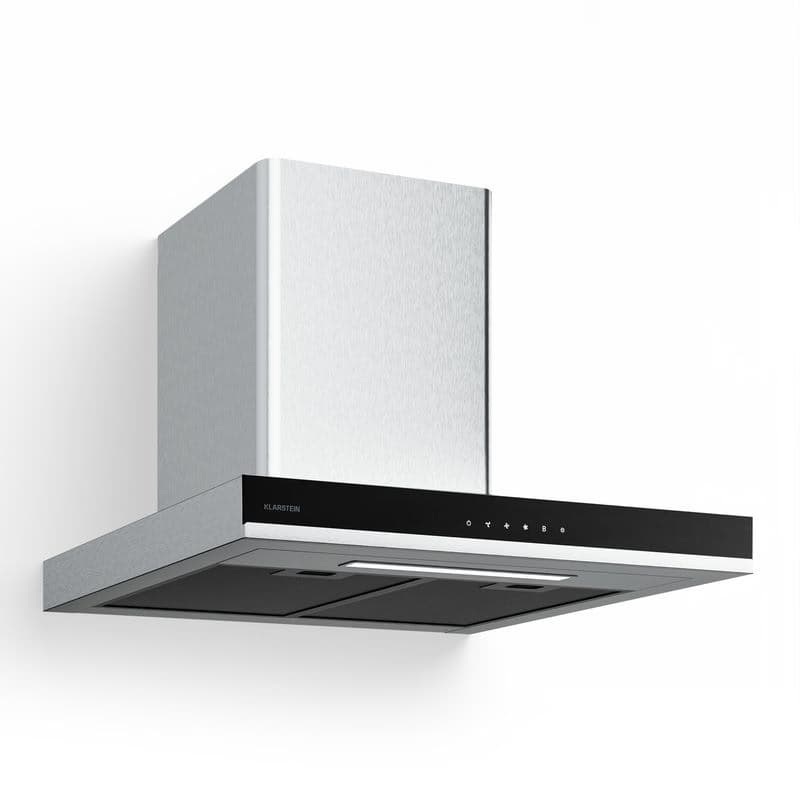 Klarstein Verosteel digestor 60 cm, Elegantný, minimalistický, výkonný, Energetická trieda A++, 881,6 m³/h