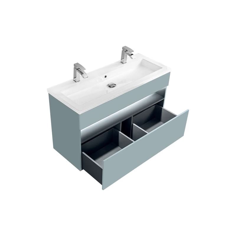 ArtCom Keramické umývadlo SPIRIT UM-8070-120 | biely lesk 120 cm 2