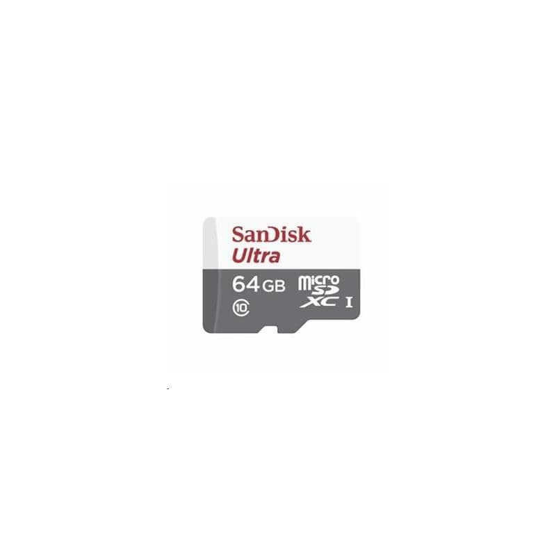 Sandisk MicroSDXC karta 64GB Ultra (80MB/s, Class 10 UHS-I, Android) 1