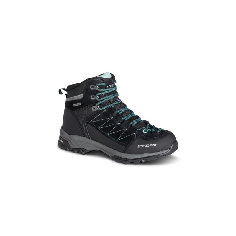 Dámska členková turistická obuv TREZETA Argo WP W black turquoise 1