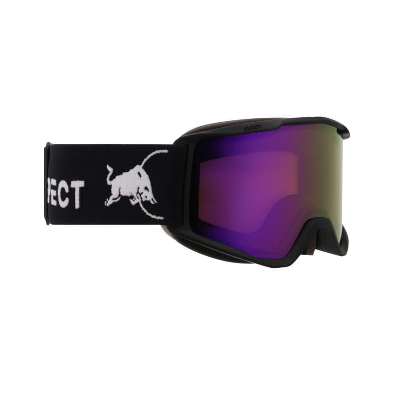 Lyžiarske okuliare RED BULL SPECT NEON 07PU2, black orange with purple mirror 2