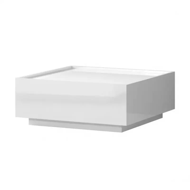 Konferenčný stolík Piano KLS-2F-70/KA/70 lakované crystal white 1