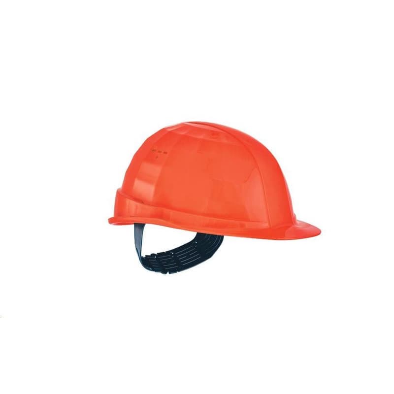 LAS Prilba PE, textil 4b S 14 oranžová