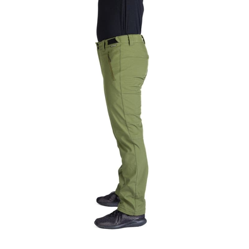 Pánske turistické softshellové nohavice NORTHFINDER MAURO-349olive 3