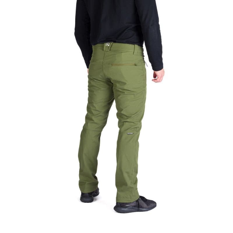 Pánske turistické softshellové nohavice NORTHFINDER MAURO-349olive 4