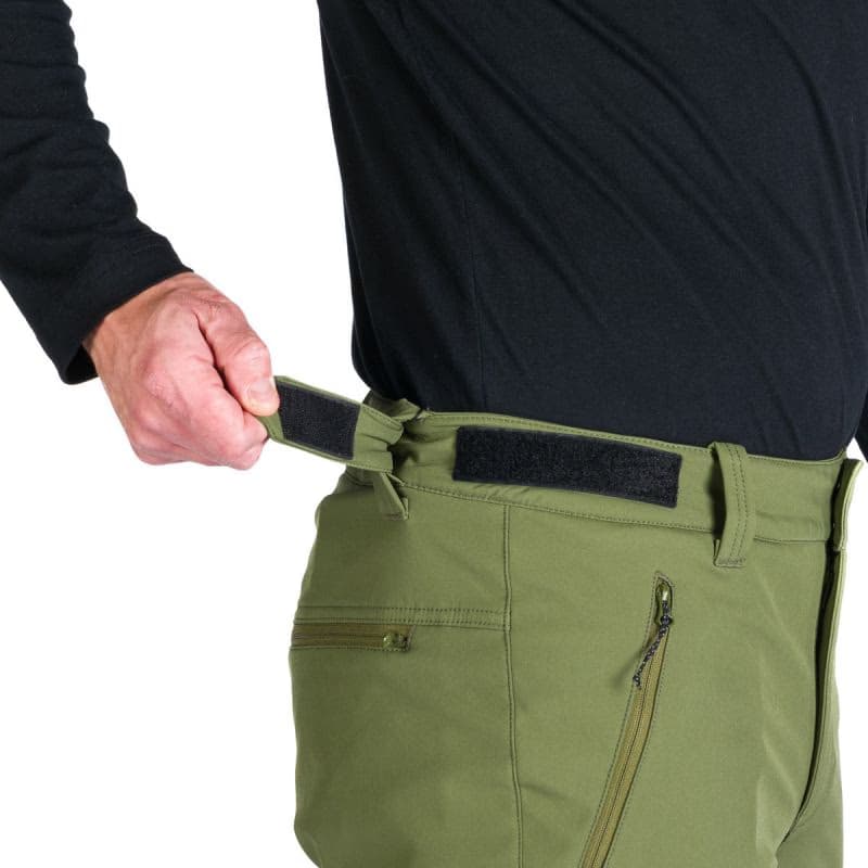 Pánske turistické softshellové nohavice NORTHFINDER MAURO-349olive 5