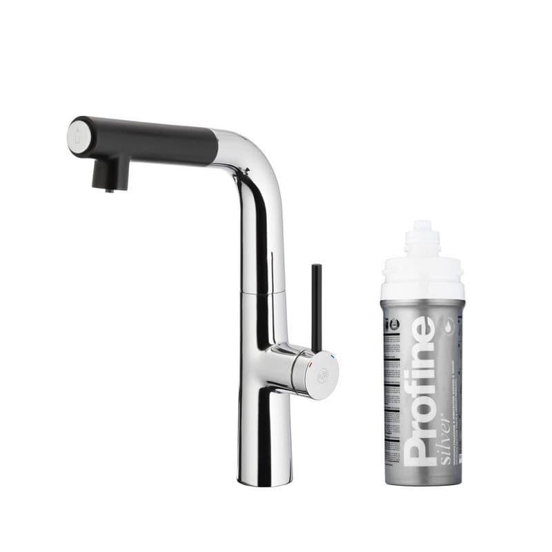 KFA KFA - Batéria MUNGO drezová stojanková s filtráciou, chróm 6733-914-00 1
