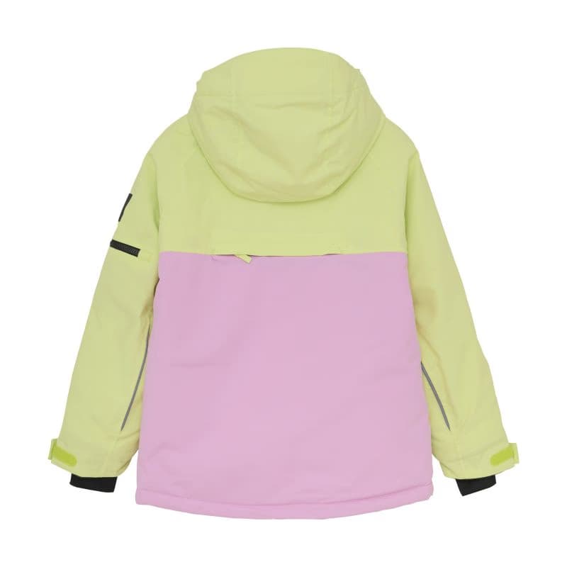 Detská lyžiarska bunda COLOR KIDS Jr. Ski Jacket-9303-Shadow Lime 5