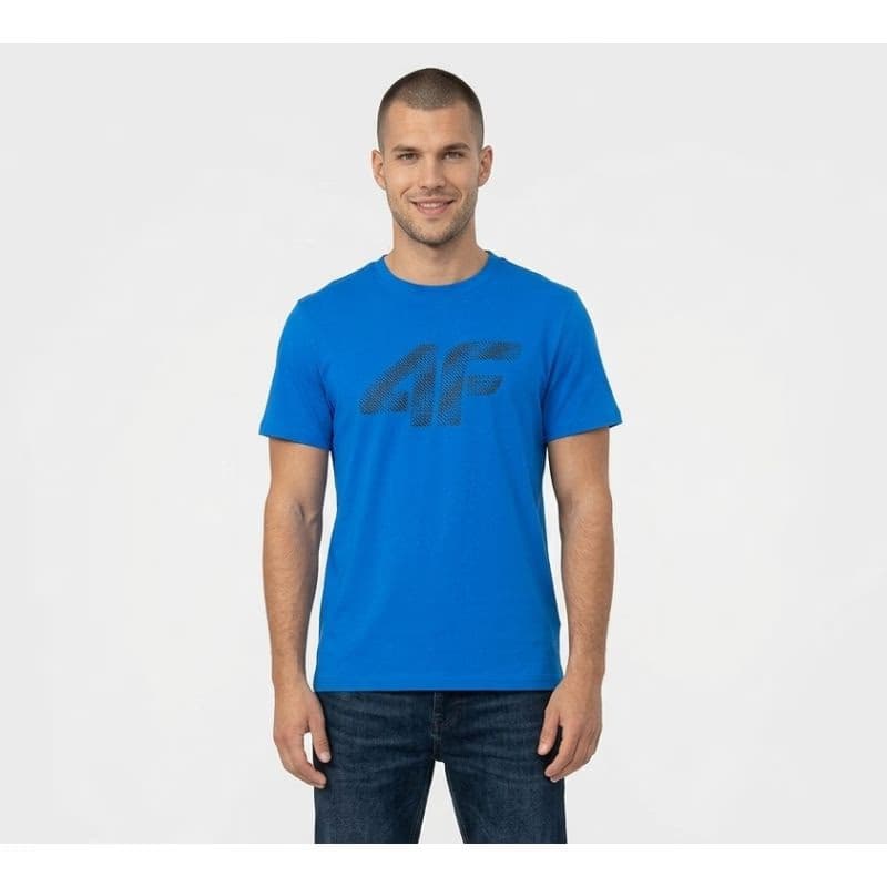 Pánske tričko s krátkym rukávom 4F TSHIRT M3342-33S-BLUE 2