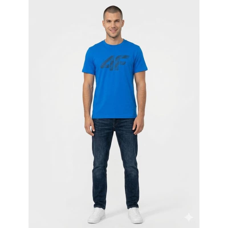 Pánske tričko s krátkym rukávom 4F TSHIRT M3342-33S-BLUE 3