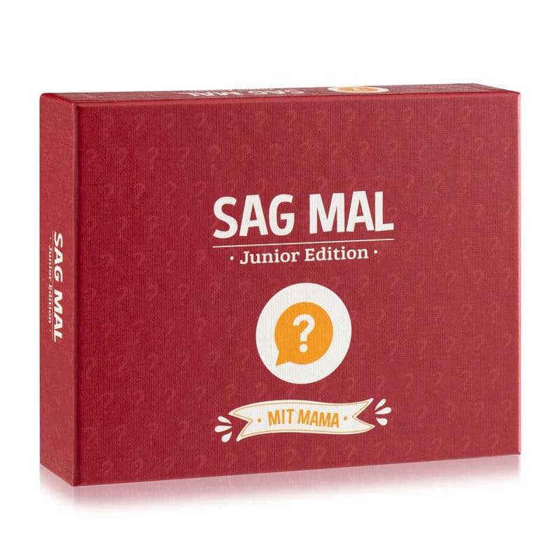 Spielehelden Sag mal... Mama - Junior Edition spoznávacia hra 100+ otázok Počet hráčov: 2+ Vek: od 8 rokov
