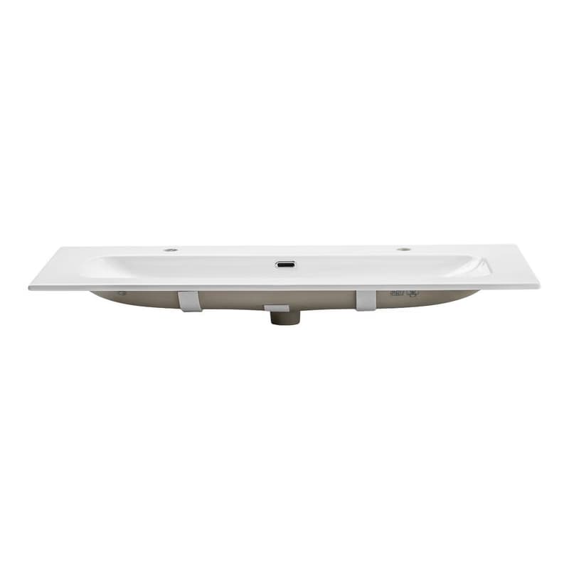 ArtCom Keramické umývadlo FLY 120 2TH | biely lesk 120 cm 2