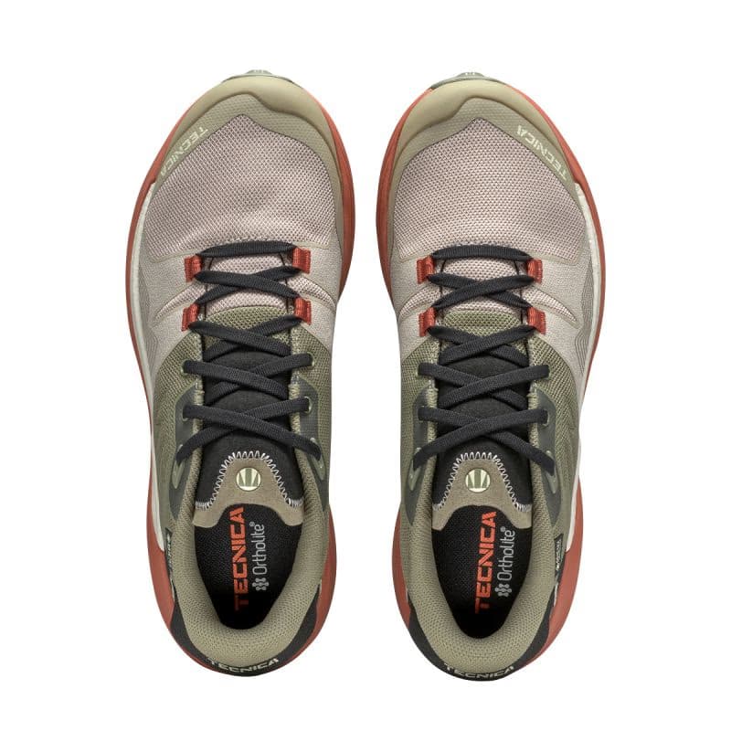 Pánska nízka turistická obuv TECNICA Spark Speed S GTX, green camp dark sand 5