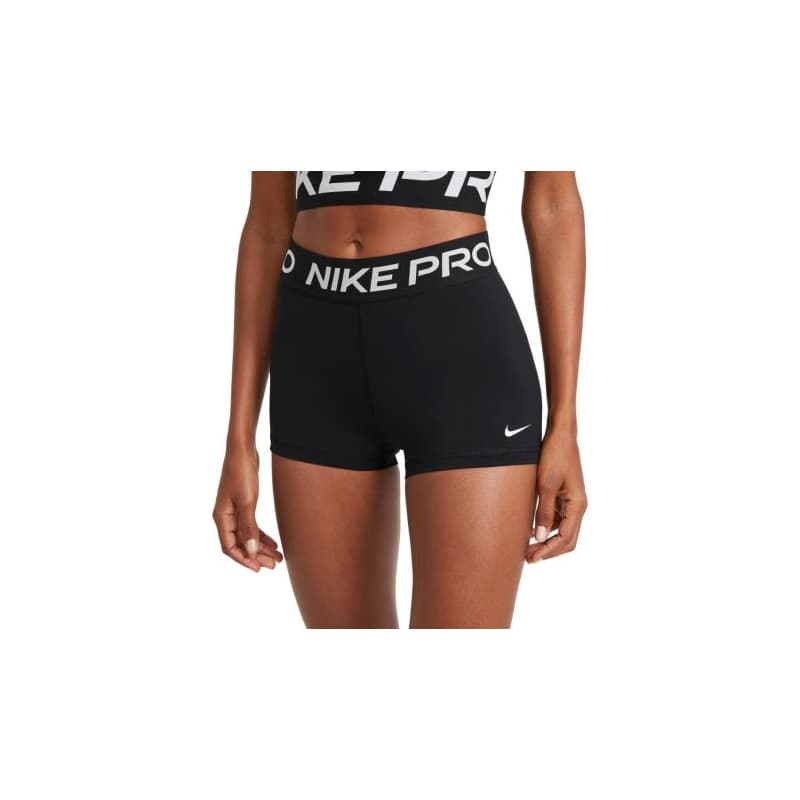 Dámske tréningové kraťasy NIKE PRO Shorts 010 BLACK WHITE