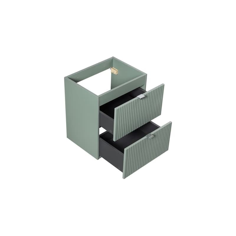 ArtCom Skrinka pod umývadlo LINE Reed Green 82-50-2S | 50 cm 3