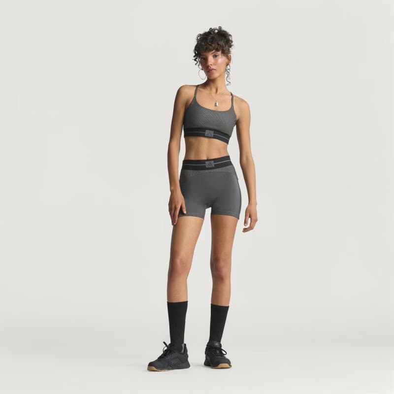 Dámske tréningové kraťasy ADIDAS HYG RIB 1 4 GRESIX BLACK 5