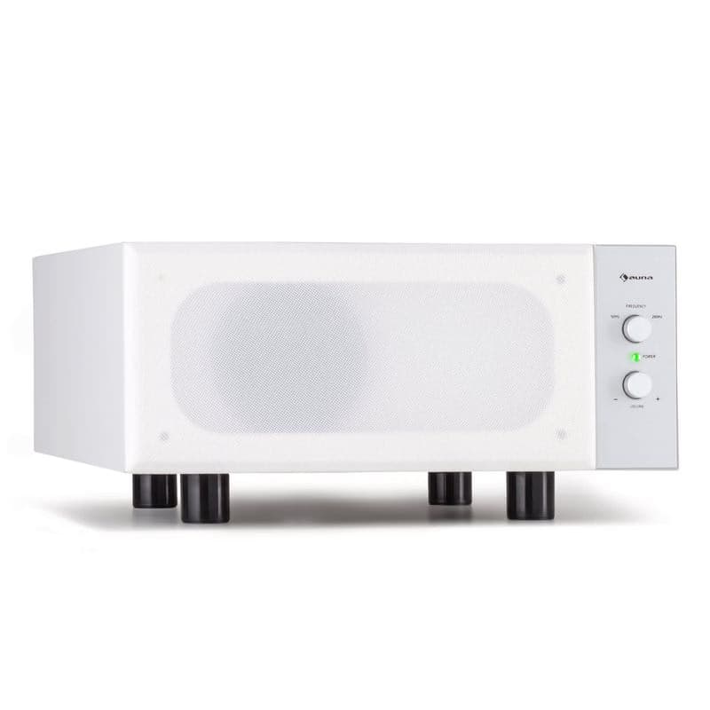 Auna Line 501 Slim, subwoofer, bass reflex, aktívny, 80 W RMS, 50 - 100 Hz, 4 Ohm 1