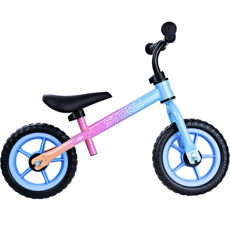 Detské odrážadlo Story Run Racer, Modro-ružová 2