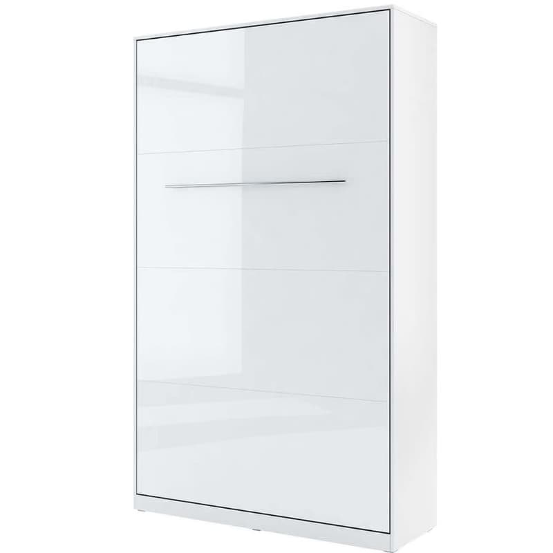 Dig-net nábytok Sklápacia posteľ Lenart Concept PRO CP-02 biely lesk | 120 x 200 cm 2