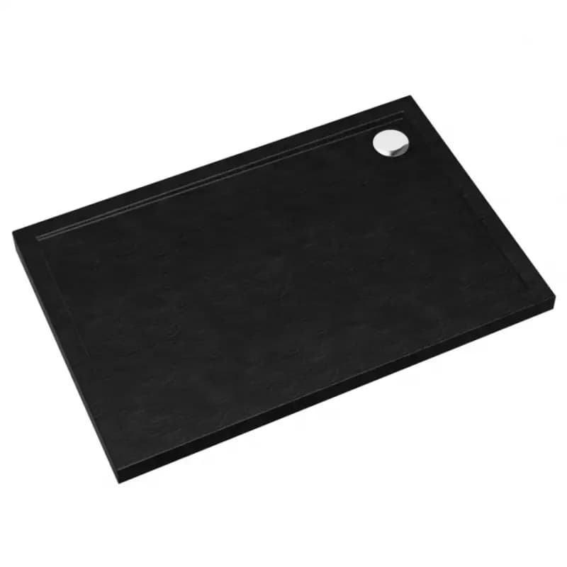 Sprchová vanička Caspar New Black Stone 80x100x4,5 3.2336/C/St 1