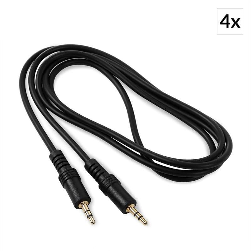 FrontStage 4x 3,5mm jack kábel, stereo, 1,5m 1