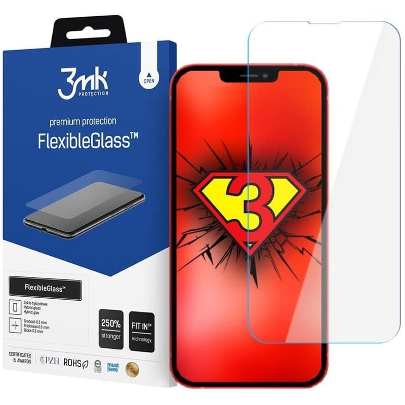 3mk hybridné sklo FlexibleGlass pre Apple iPhone 13 / 13 PRO 2