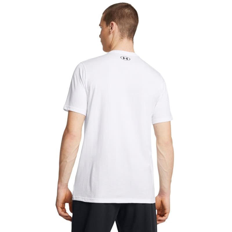 Pánske tričko s krátkym rukávom UNDER ARMOUR PROJECT ROCK UA Brahma Bull SS-WHT 2
