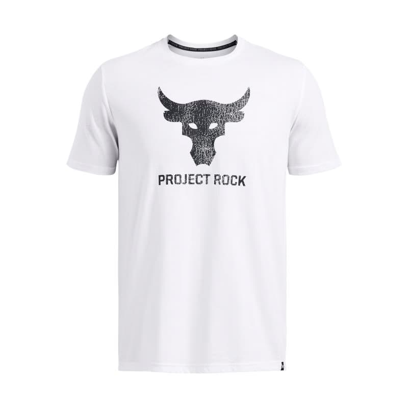 Pánske tričko s krátkym rukávom UNDER ARMOUR PROJECT ROCK UA Brahma Bull SS-WHT 3