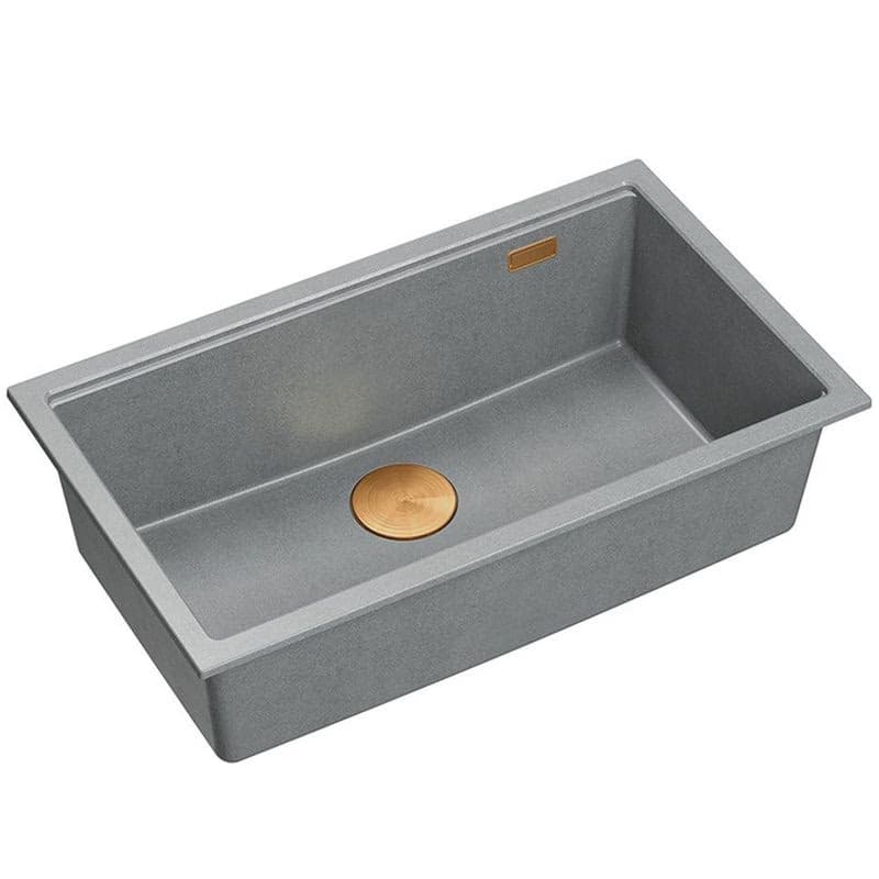 Quadron Quadron - Granitový drez Logan 110 Grey Metallic Meď HQD7644U5_PVDC1_U 6